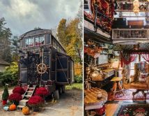 ვიქტორიანული ეპოქის მიხედვით აშენებული პატარა, საიდუმლოებებით მოცული სახლი