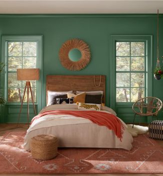 საძინებლის იდეალური ფერთა კომბინაციები სტრესის შესამცირებლად და სიმშვიდისთვის